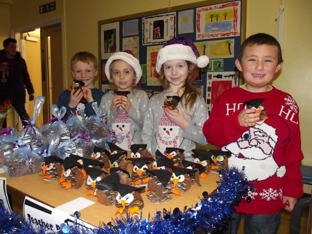 Heckington St Andrew’s CofE School marking the festive season through a Christmas Fair, staged by its PTFA, and inviting pupils to wear Christmas jumpers for the day.
