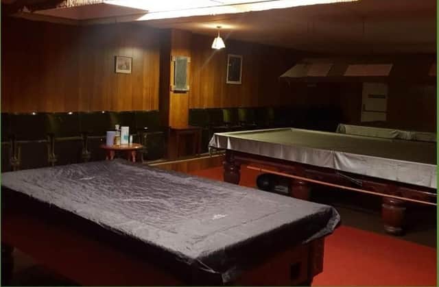 Market Rasen's 'Retro' Snooker Club room. Image: Eve Bennett
