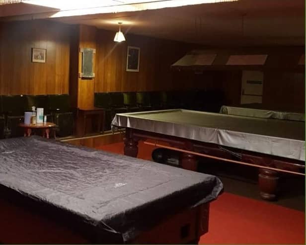 Market Rasen's 'Retro' Snooker Club room. Image: Eve Bennett