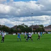 Action from Clay Cross as Louth Town win again.