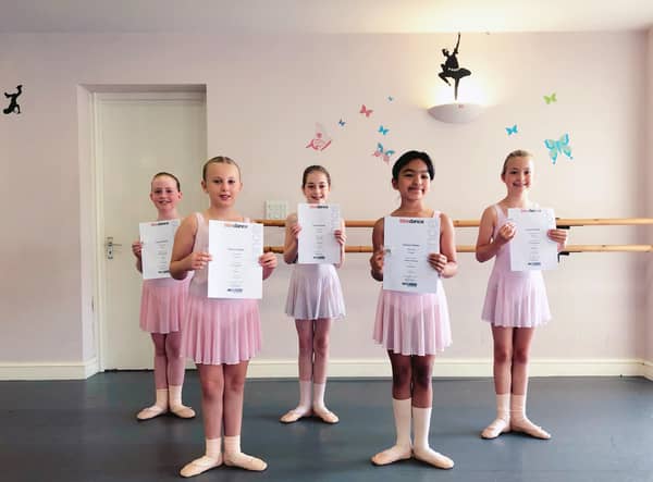 Dance 10's Primary Ballet students.