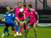 It was a disappointing day for Boston United.