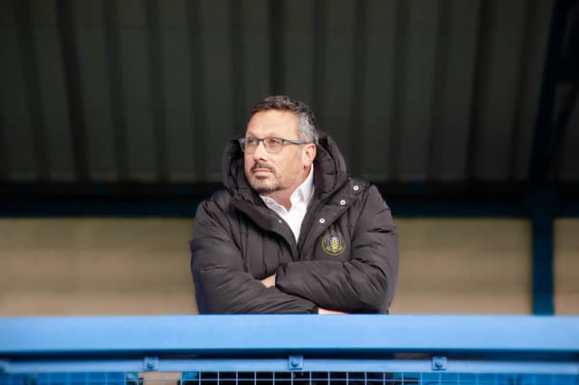 Andrew Wood - new Gainsborough Trinity chairman.