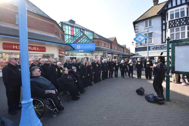 Lincolnshire Choir Leader Lulu Grainger. Photo Barry Robinson