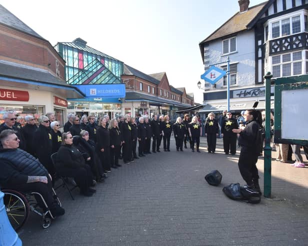 Lincolnshire Choir Leader Lulu Grainger. Photo Barry Robinson