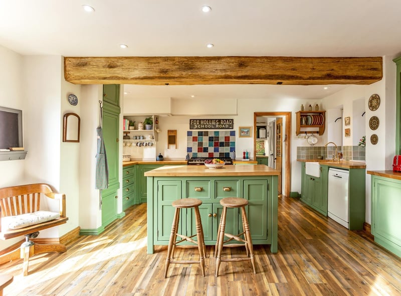 The kitchen.
