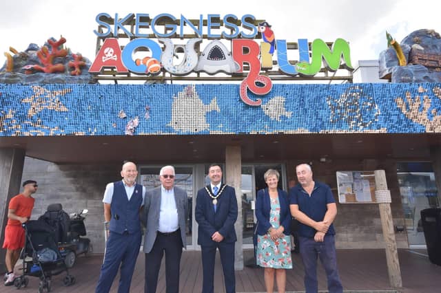 Skegness Aquarium hosted a celebration to mark its 10th anniversary.