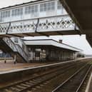 Sleaford railway station.