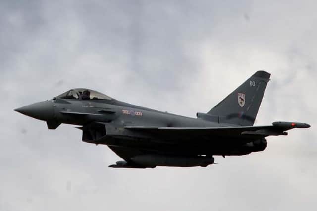 Typhoon aircraft will be among the forces operating over Waddington's skies over the coming weeks.