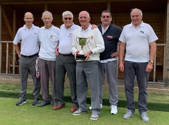 Beckingham Bowls Club's Triples final went down to the wire.