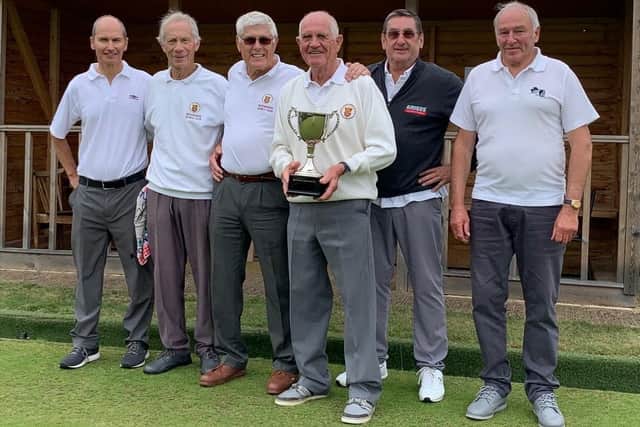 Beckingham Bowls Club's Triples final went down to the wire.
