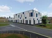 An impression of the new operating theatres to be unveiled this week.