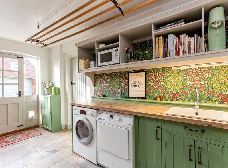The utility room.