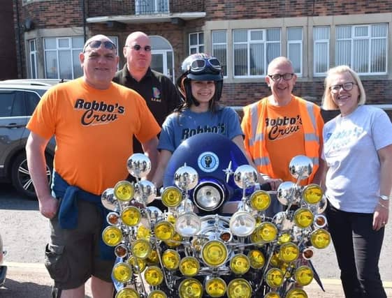 Organisers and helpers at Skegness Scooter Rally.