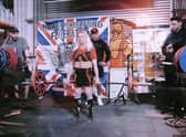 Nicola Elding set a new national powerlifting record on her way to victory.