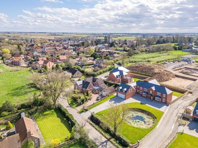 The home in its surroundings.