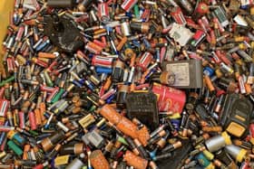 A new scheme is to begin in South Kesteven to collect people's used batteries from the kerbside. Photo: SKDC