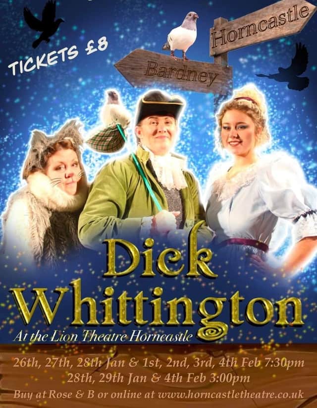 Horncastle Theatre Company's pantomime Dick Whittington.