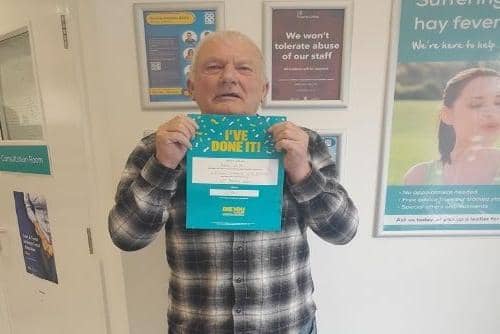 Robert Wilkes from Birchwood quit smoking with the help of One You Lincolnshire