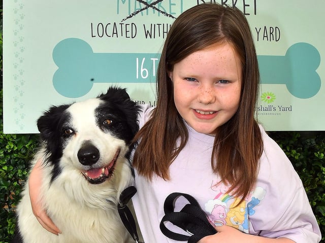 Winner Marley, with Daisy Goodwin