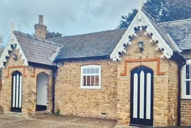 Jointly funded by Lincolnshire County Council and by a grant from the Lincolnshire Wolds Grant Scheme, the panels  are not visible from the front of the building.