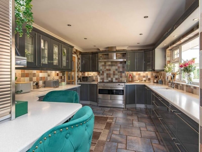 The kitchen.