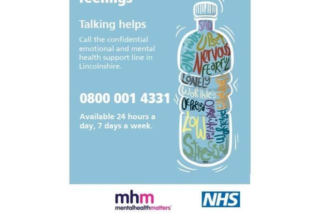 Organisations are coming together in Sleaford to help those considering taking their own life.