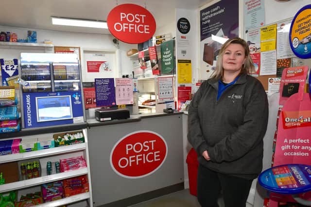 Postmistress Donna Slade says Post Office branches provide a 'vital hub' in rural communities.