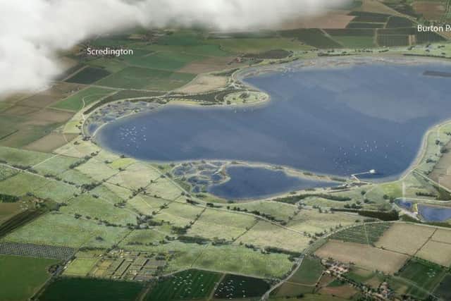 Proposals for Lincolnshire Reservoir Credit: Anglian Water Approved for use by all partners