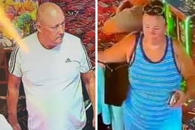 Lincolnshire Police wish to speak to this man and woman in connection with their investigation.