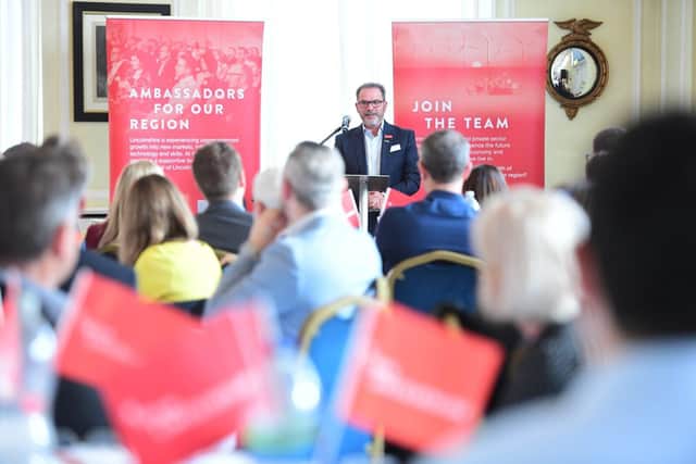 Tony Reynolds, Inward Investment Manager at Lincolnshire County Council and lead of Team Lincolnshire.