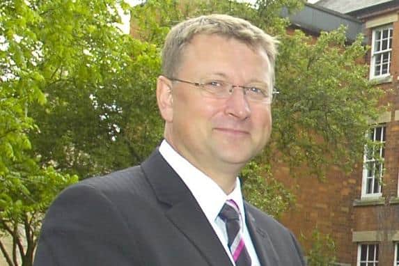 Carre's Grammar School headteacher Nick Law.