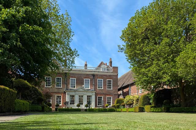 Fydell House, in South Street, Boston, all set for a £2.3m restoration project.
