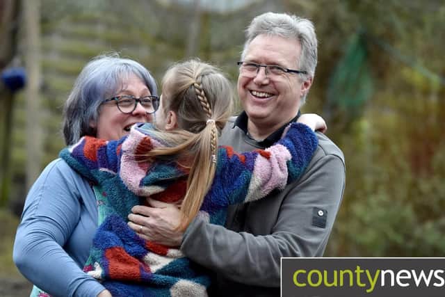 Lincolnshire couple Andrew and Beccy Wood say their lives have been enriched after taking in two sisters to foster on a long-term basis