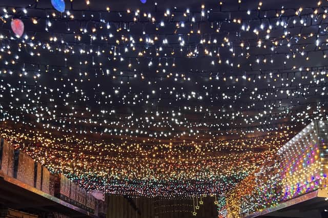 Louth Garden Centre's Christmas display.