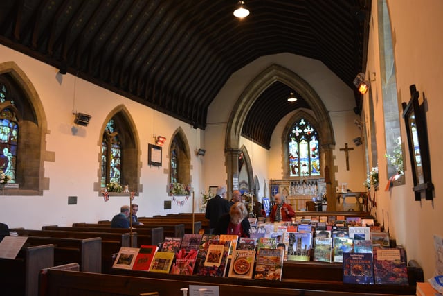 Book sale at Nettleton Church
