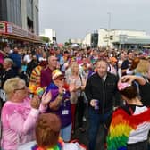 A scene from September's East Coast Pride in Skegness.