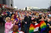 A scene from September's East Coast Pride in Skegness.