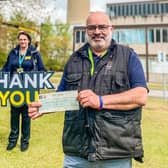 The donation of £1,202 has been recently presented to LIVES