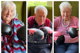 ​A trio of Sleaford manor’s residents pull on their boxing gloves for sparring sessions with Be Great Fitness.