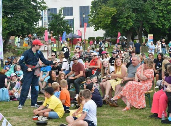 Bob Walker, chairman of the Skegness area Chamber of Commerce, says the Tower Gardens shoud have been used more for events rather than roads closed.