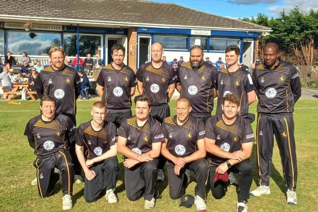 Louth CC's first team.