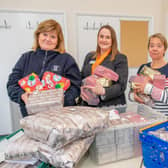 Lincolnshire Co-op colleagues with Children’s Links volunteers (from left to right: Karen Holland, Community Co-ordinator, Ann Smith, Assistant Manager at Louth Travel, Sarah Buik and Vic Holt, both Trustees at Children’s Links).