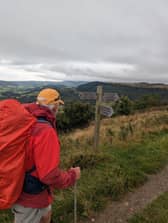Mike decided to tackle the walk in five and a half days.
