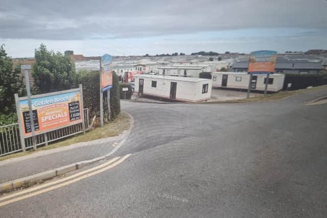 A man and a 10-year-old girl have tragically died in a caravan fire in Ingoldmells.