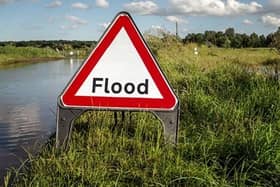 Flooding has closed many of the county's roads.