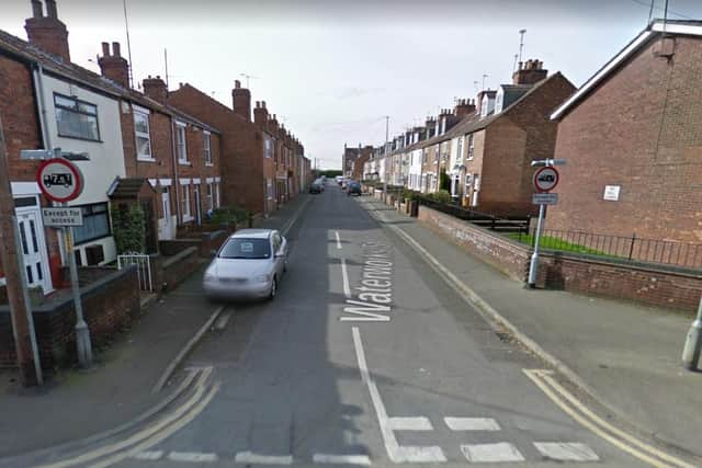 Three of the properties were in Waterworks Street, Gainsborough