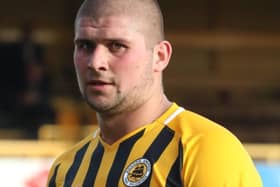 Gregg Smith in his Boston United days