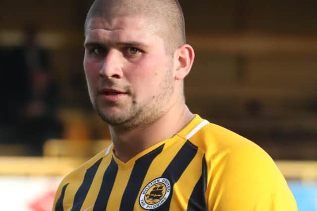 Gregg Smith in his Boston United days