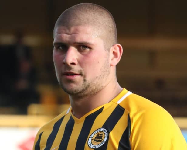 Gregg Smith in his Boston United days